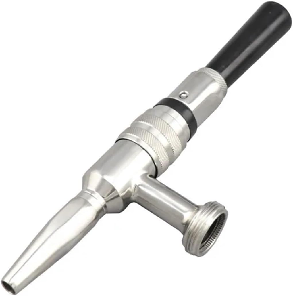 Brewing Equipment Stout Draft Beer Tap Stainless Steel Nitrogen Nitro Coffee Faucet with Quick Adapter Ball Lock Liquid Disconnect Home Brewing Brewing Equipment(Only tap)