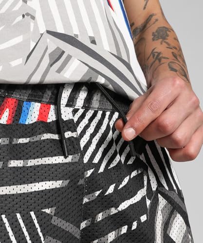 Image of PUMA Men, BMW MMS AOP SHORTS, Black-AOP, XL, (63062601)