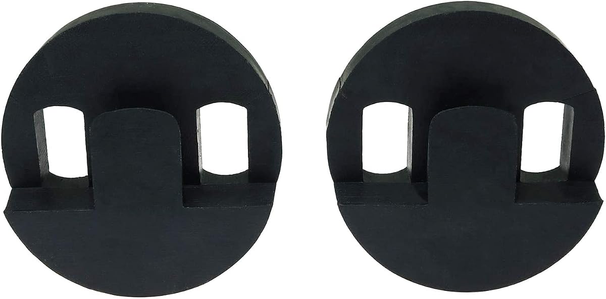 Silenciador para violonchelo 2 uds. Silenciador para violonchelo redondo de dos orificios estilo Tourte negro