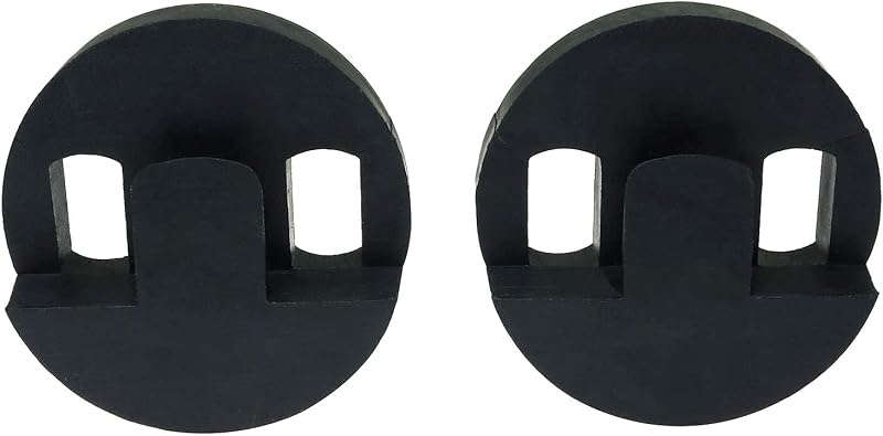 Silenciador para violonchelo 2 uds. Silenciador para violonchelo redondo de dos orificios estilo Tourte negro