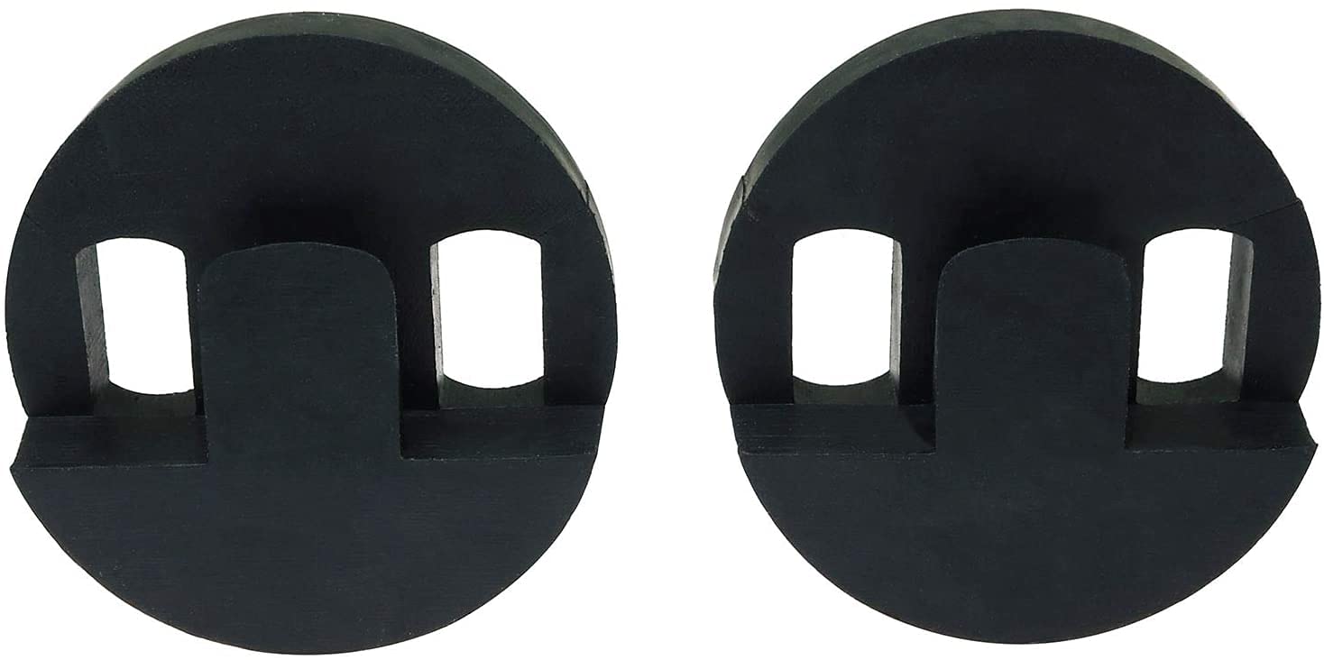 Cello Mute 2PCS Black Tourte Style Round Two Hole Cello Mute