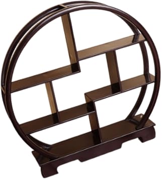 Wooden Dessert Display Shelf Wood Cupcake Stand Stable Figure Storage Rack Chinese Display Stand for Cupcake Restaurant Table, brown