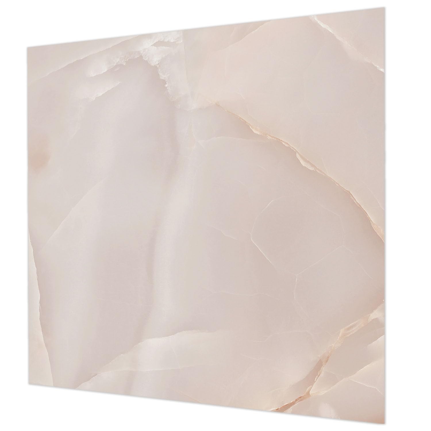 Papier peint marbre rose lavable pour rénover facilement un mur de chambre