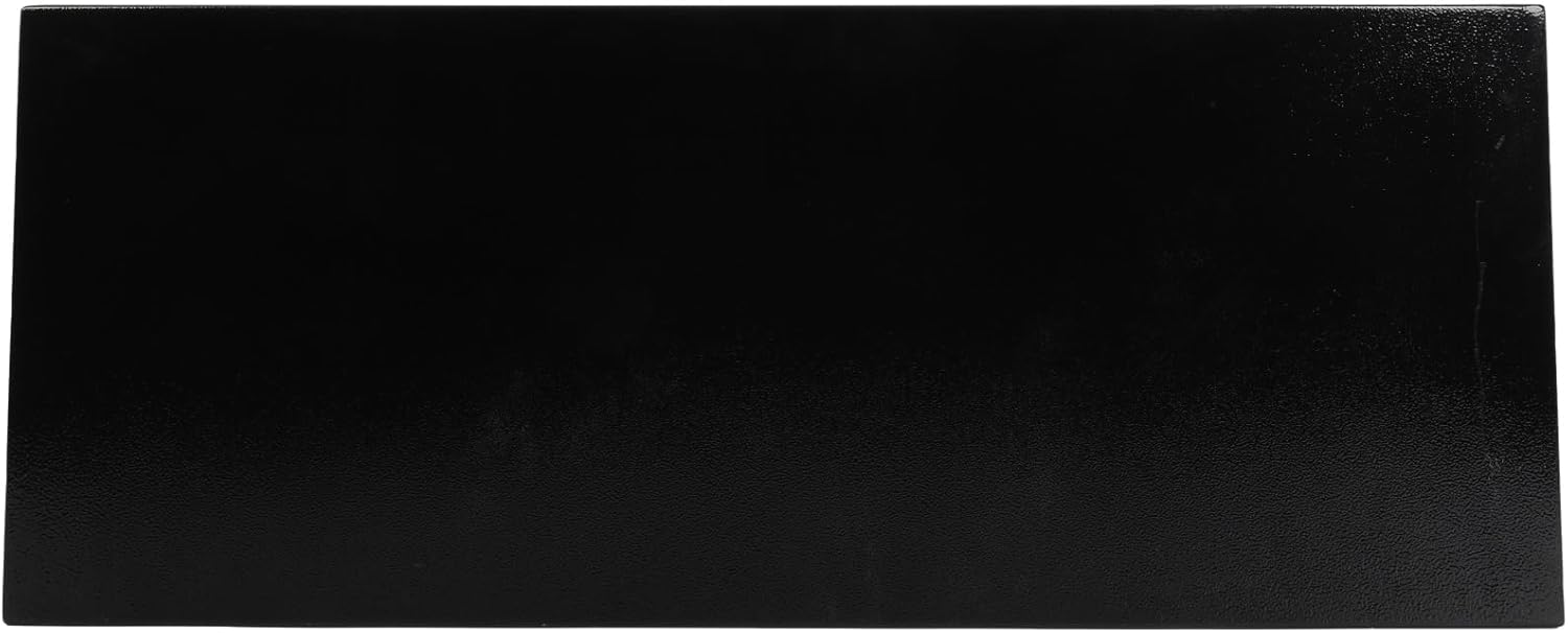 AINTIER Black Iron Underbody Truck Box 27.75"X10.5"X10" inch Contractor Tool Box Truck Bed Tool Box Storage Organizer