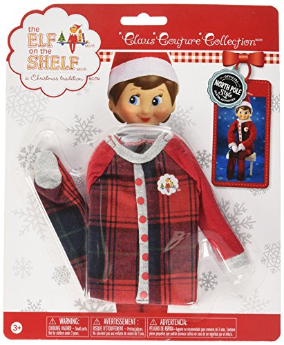 Elf on The Shelf Claus Couture FA-La-La Footies Pajamas Set
