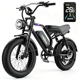 Likebike Electric Bike for Adults, 20' Fat Tire Ebike, 1500W Peak Motor, 48V 20Ah...