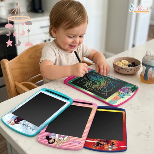 Image of Pack of 4 LCD Writing Tablet Doodle Board for Kids - 8.5 Inch Colorful Electronic Drawing Pad, Educational Learning Toy with Lock Function & One-Tap Erase, Kids Birthday Gifts (Multicolor)