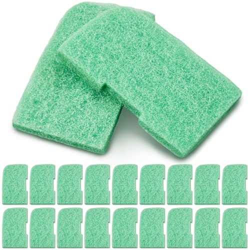 Image of Threlaco 20 Pack Compatible with Fluval 307 /407 /306 /406 Phosphate Remover Pads, Aquarium Canister Filter Media Replacement Pads for Fish Tank (Green)