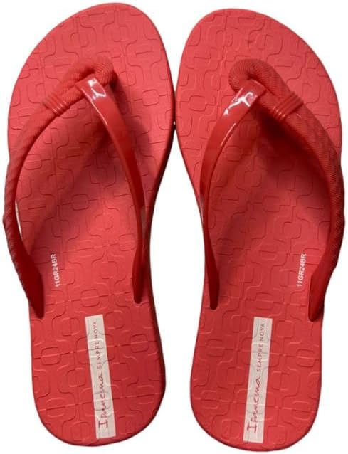 Chinelo De Dedo Infantil Menina Ipanema Diversa Lisa Solado Antiderrapante
