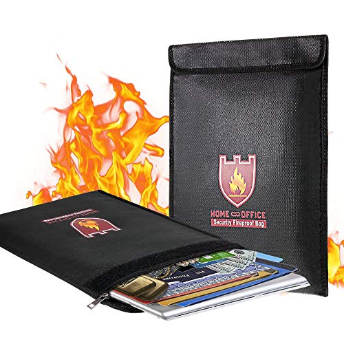 Fireproof Document Bag Safe Storage Bags (15x 11