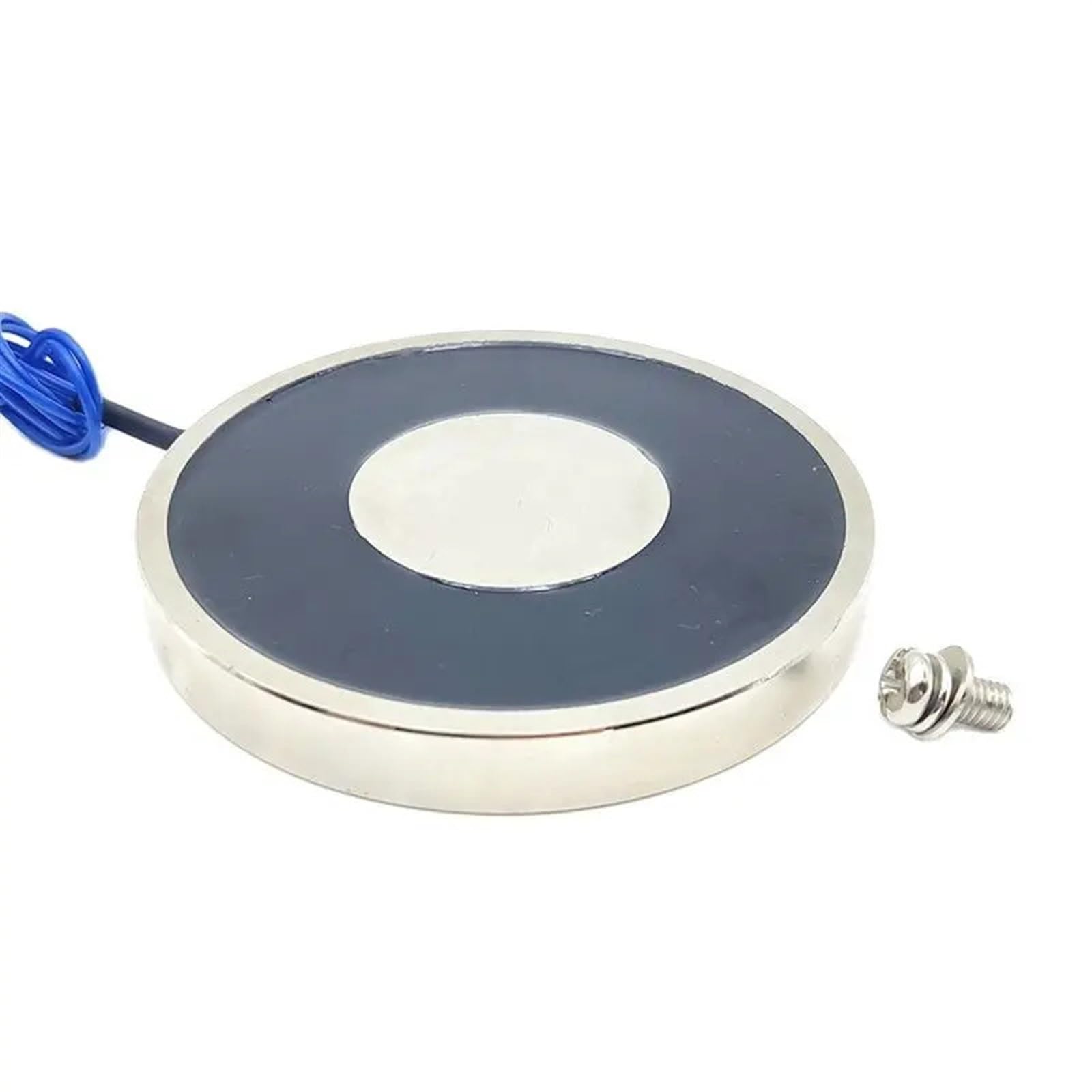 Elettromagnete 80/10 DC 6V 12V 24V cilindro, magneti elettrici, 25KG/250N, potente solenoide elettromagnetico, 1 pezzo(DC 36V(Customized))