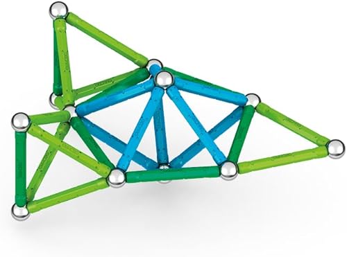 Miniatura 10 de Geomag Juguetes magnéticos clásicos para niños a partir de 8 años, 60 imanes educativos STEM para niños, bloques magnéticos hechos en Suiza,