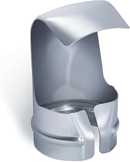 Steinel Reflector Nozzle - for Soldering and Bending Pipes or thawing Frozen Pipes, Nozzle Diameter of 1.30 inches, Formed from high-Grade und Polished Stainless Steel, 07051