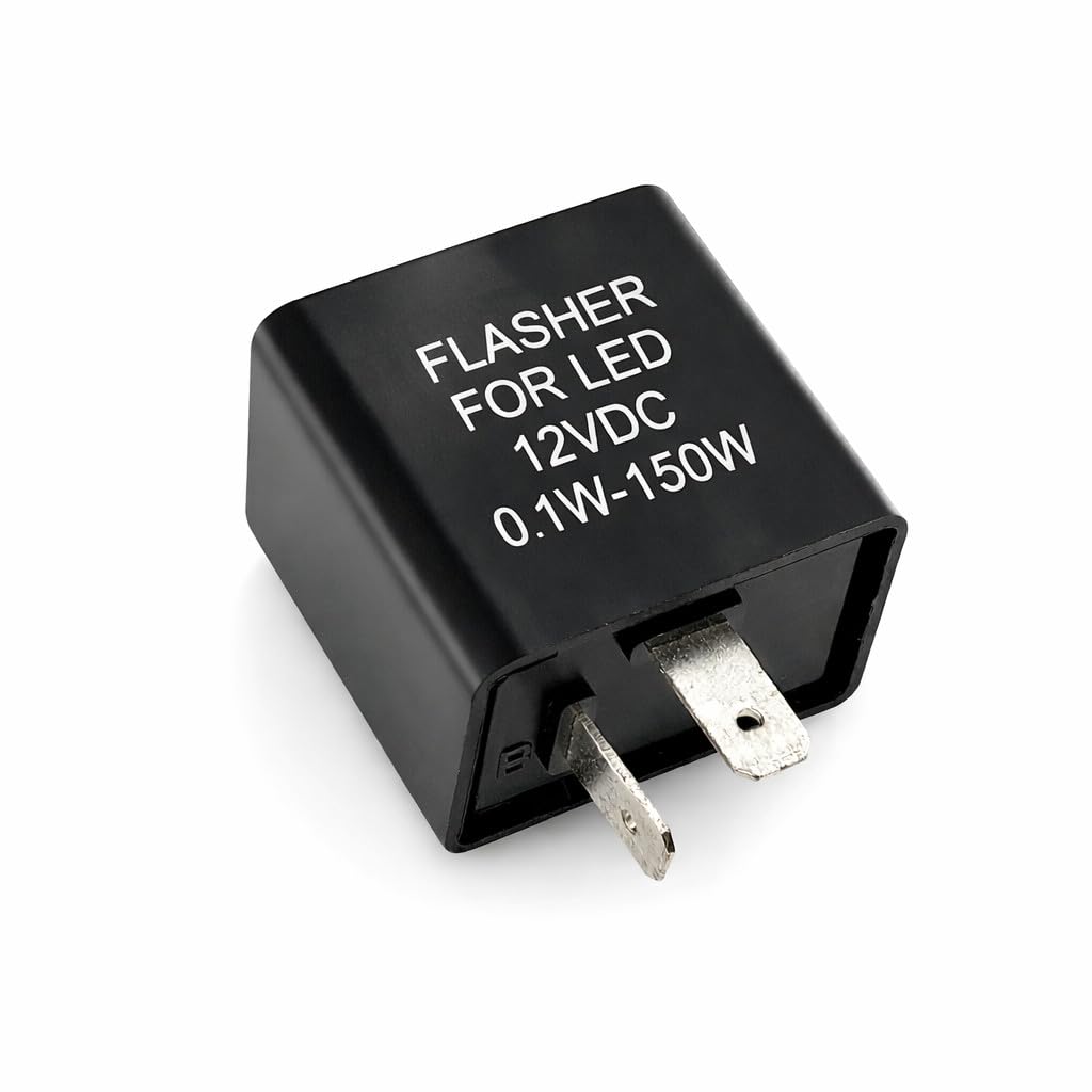 MGI SpeedWare 2-pinowy przekaźnik kierunkowskazu LED – Hyper Flash Fix (1 sztuka)
