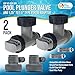 U.S. Pool Supply Pool Plunger Valve and 1.25
