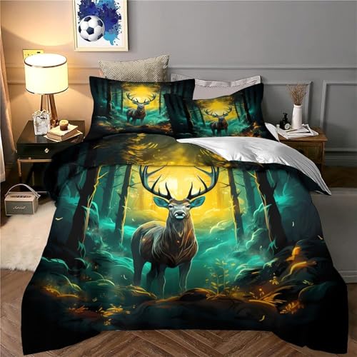 Parure de lit chat des forêts 220x240 : le cadeau idéal pour enfants