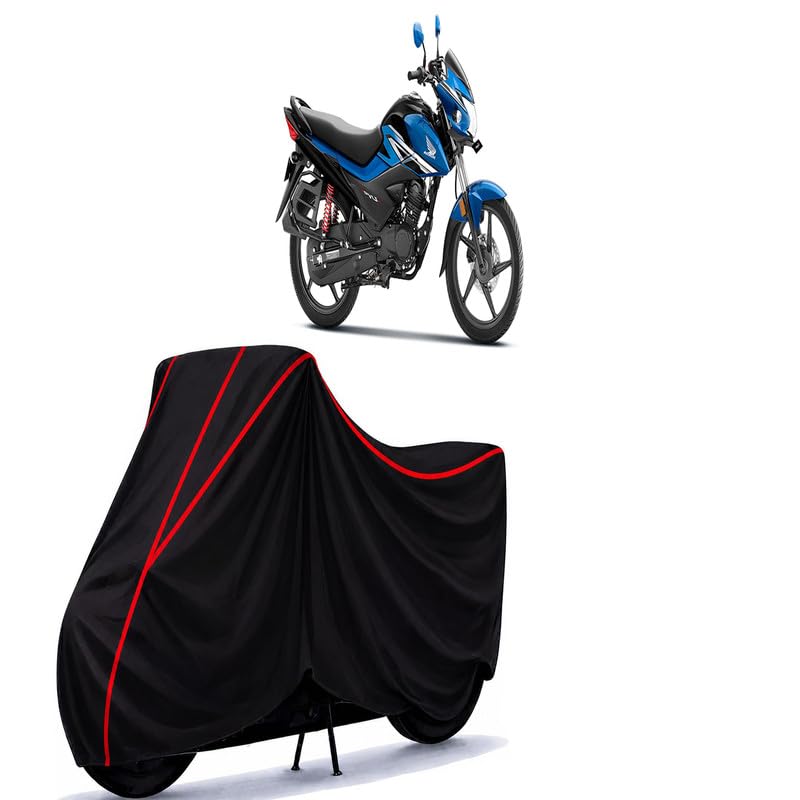 Image of Livo E20 Water Resistant Bike Cover for All Motorcycles & Scooters | Heavy Duty Premium Taffeta Fabric | UV Protection, Dustproof, Scratchproof | All Weather Two Wheeler Body Cover with Elastic Bottom