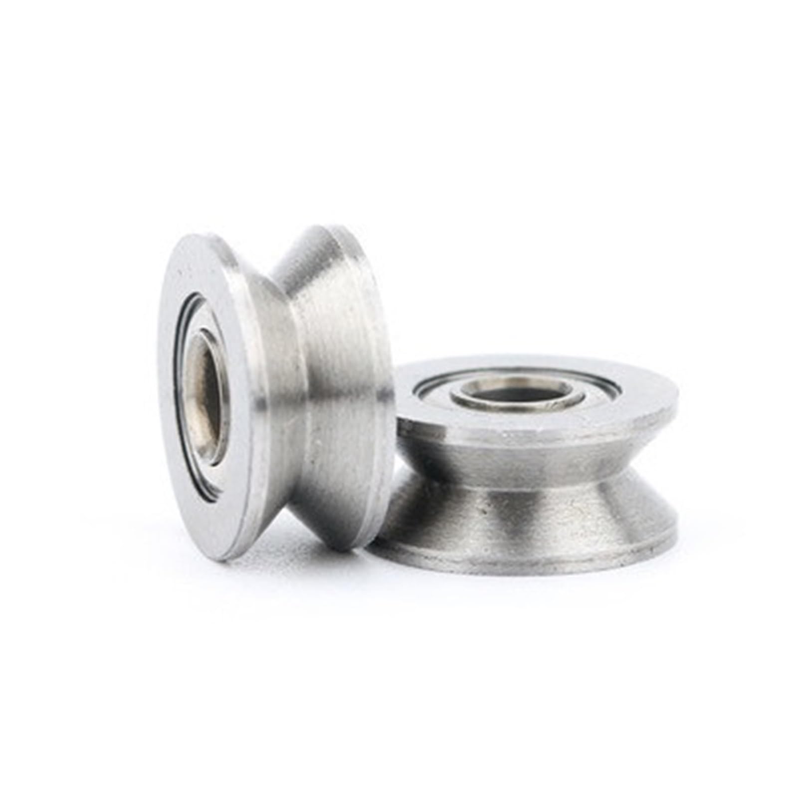Roulements V624ZZ en acier à rainure en V de 4x13x6 mm pour guidage linéaire