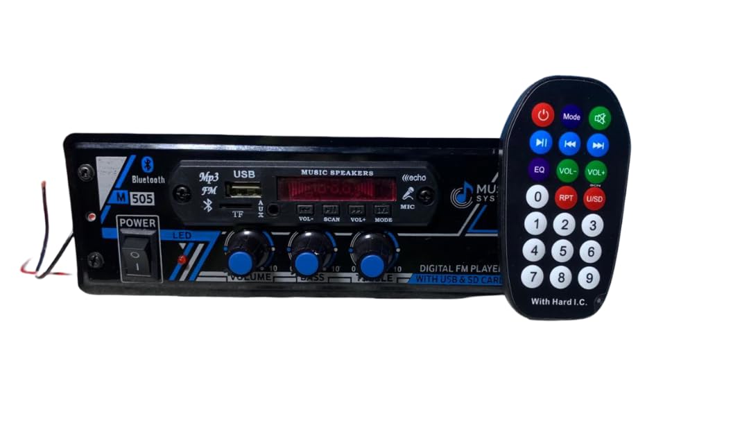 USB Player 4440 Dual IC Car Stereo, Single Din, AV Receiver-picture-23