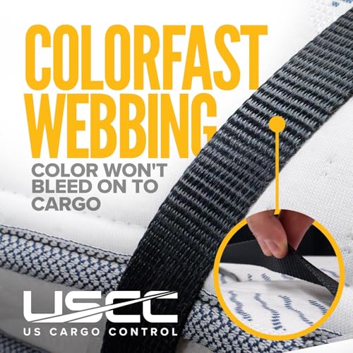 Endless Ratchet Straps 1"x30 Ft 8-Pack – 1500 Lb Hookless view 4