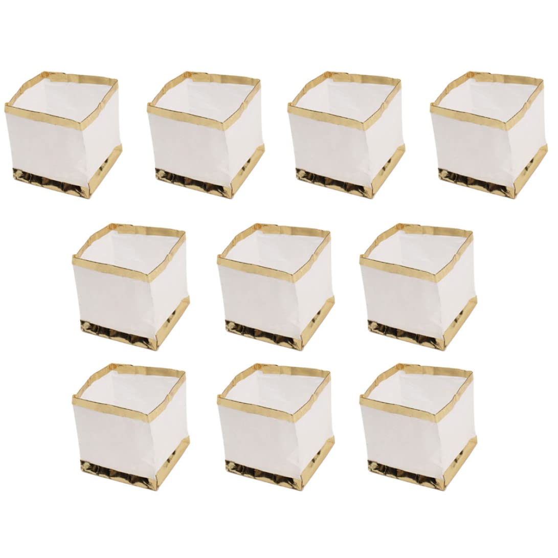 Whyzsjnclg Paper Lanterns, Floating Lanterns Biodegradable Candle Water Floating Pool Lights White Paper for Outside for Wishing Praying 10 Pack 5.9 Inch by Fascola, Chinese
