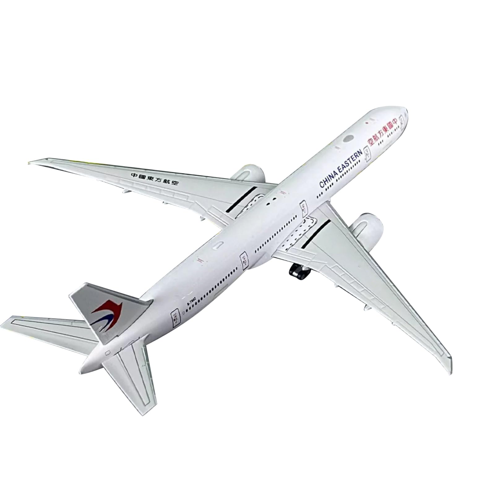 DBEIXIWEI 1:400 Scale China Eastern Airlines B777 Airplane Alloy Model High-Restored Airliner Aircraft Souvenir Hobby Model Kit