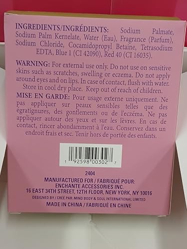Image of Mind Body & Soul International Limited Crystal Waters Sweet Peony Scented Soap