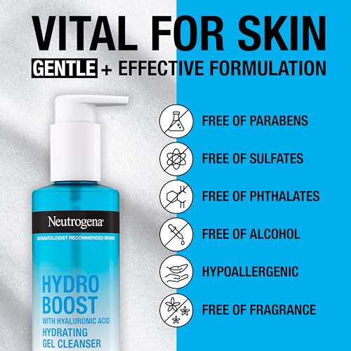Neutrogena NGN06422 Hydro Boost Fragrance Free Hydrating Gel Facial Cleanser thumb #6