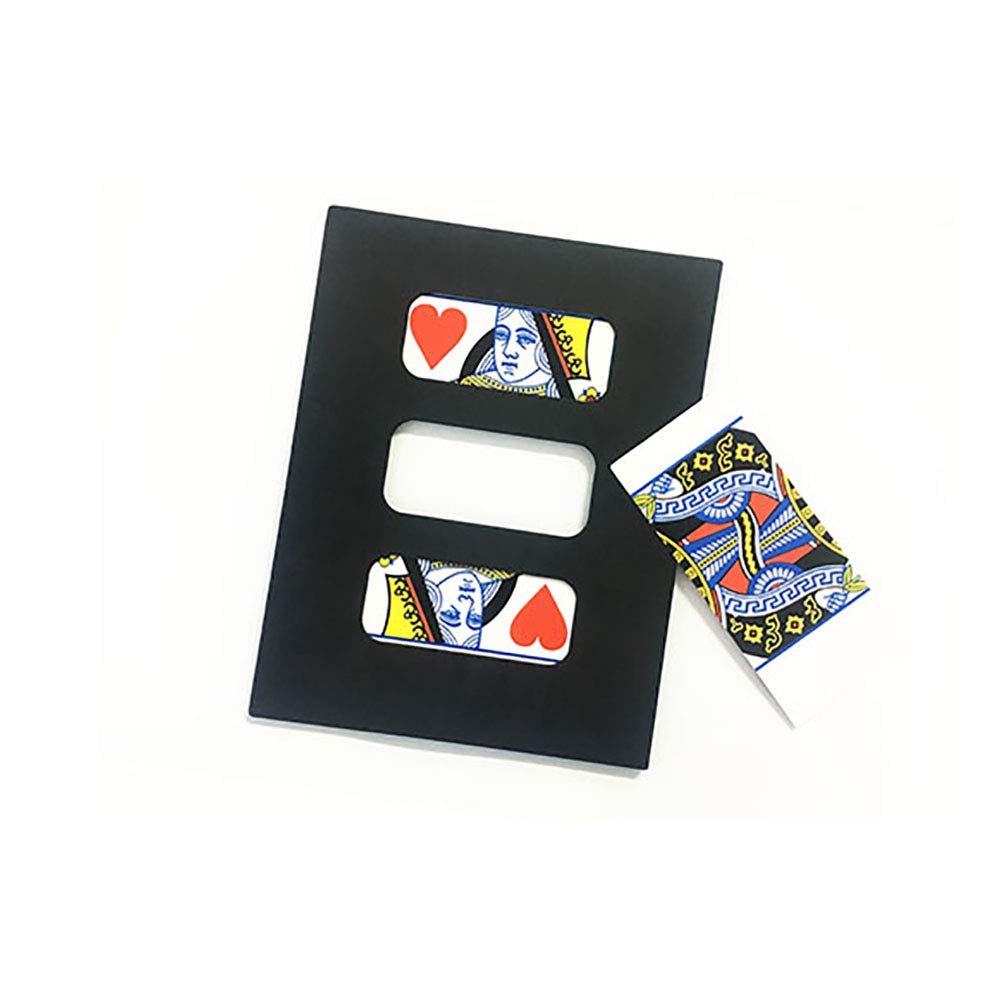 ZQION Jumbo Zig Zag Card Magic Tricks Magic Cards Gimmicks Cut Poker Restore Magic Cards Props Stage Illusion Magic Mentalism