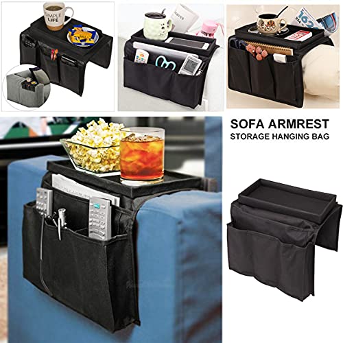 Avis Cysocool Sofa Pocket Black, organisateur avec plateau