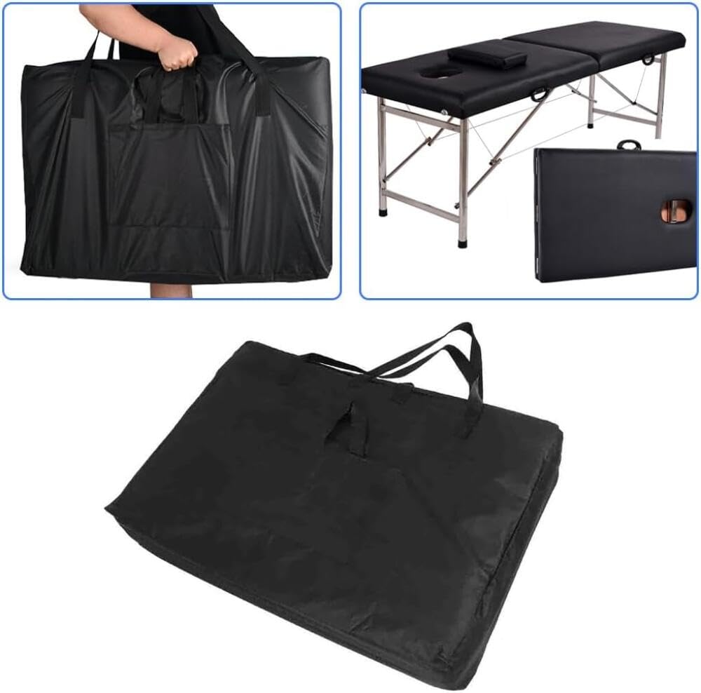 Borsa per il trasporto pieghevole per lettino da massaggio, custodia resistente per tavoli da spa portatili, borsa da massaggio professionale, custodia universale per casa, salone e attrezzature per