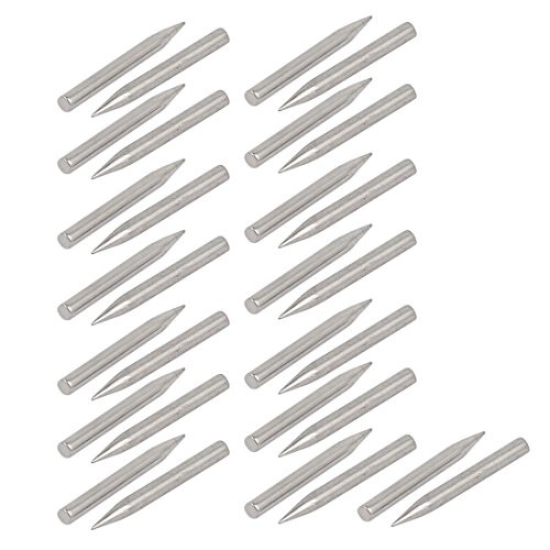 Aexit 1.4mm x fastener 14mm Carbon Steel Non-Head Siding Wall Cement Nail 30pcs Model:96as371qo495