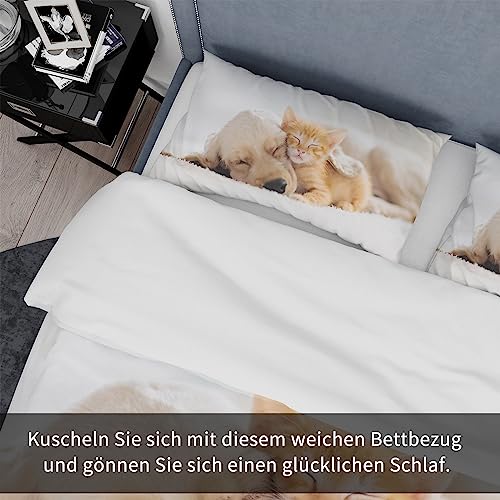 UGZDEA Cat Bed Linen Set 135x200cm - Image 4