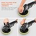 Polisher, TACKLIFE Buffer Polisher 7-Inch/6-Inch 12.5Amp, With 6 Variable Speeds, Digital Screen, Lock Switch, Detachable Handle, Ideal For Car Sanding, Polishing, Waxing, Sealing Glaze - PPGJ01A