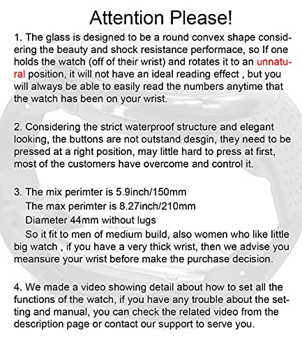 Tomoro Vogue Men's Unisex 100M Waterproof Ultra-Thin Minimalist Sports Watch, Fashion Multifunctional Chronograph Digital Simple Basic Dive Men Women Wrist Watches #TOP5