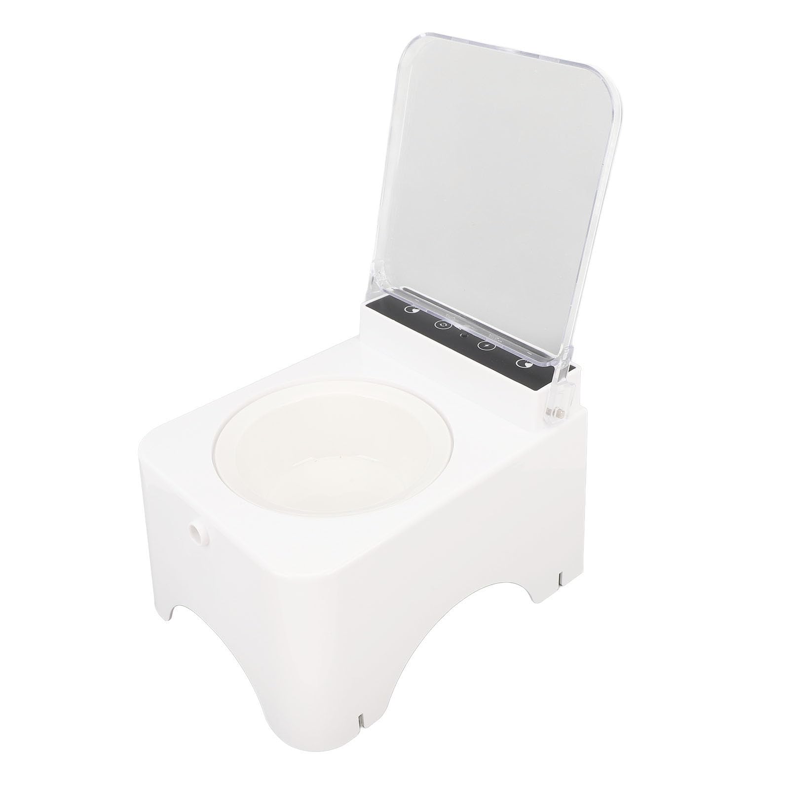 Generic Mangiatoia per Gatti con Rilevamento Automatico, Design Igienico Intelligente per la Casa, Ciotola per Alimentazione per Animali Domestici, 21 X 16 X 15 Cm (Tipo 2)