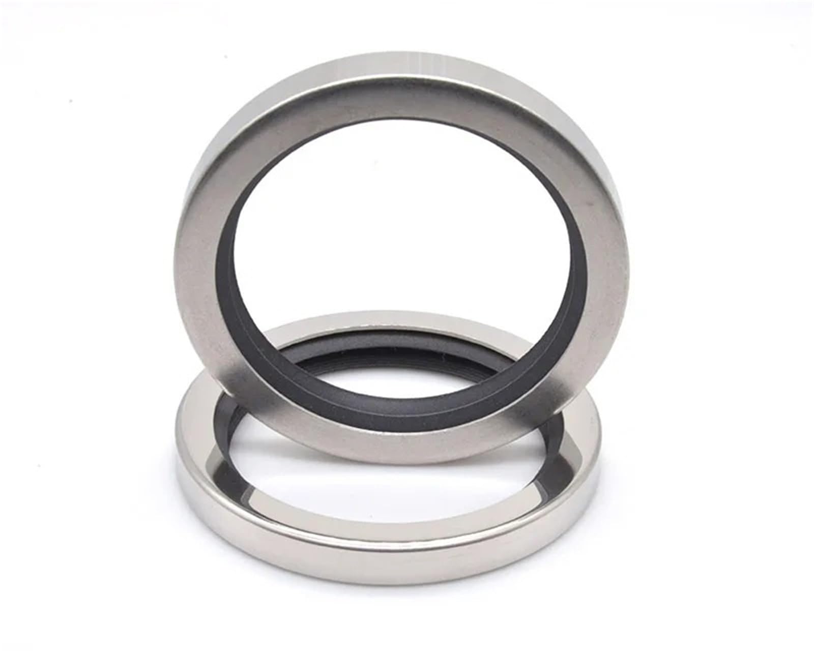 1pcs 60 * 80 * 12 Lip Oil Seal Housing Single Lip and Dual Lip Screw Air Compressor Spare Parts(60x80x12 CSLBDBK)