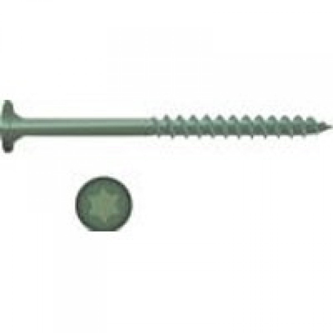 CamoCamo 0347170 Multi-Purpose Structural, 1/4 in X 3 in, Protech self-drilling-screws, 1/4" x 3"