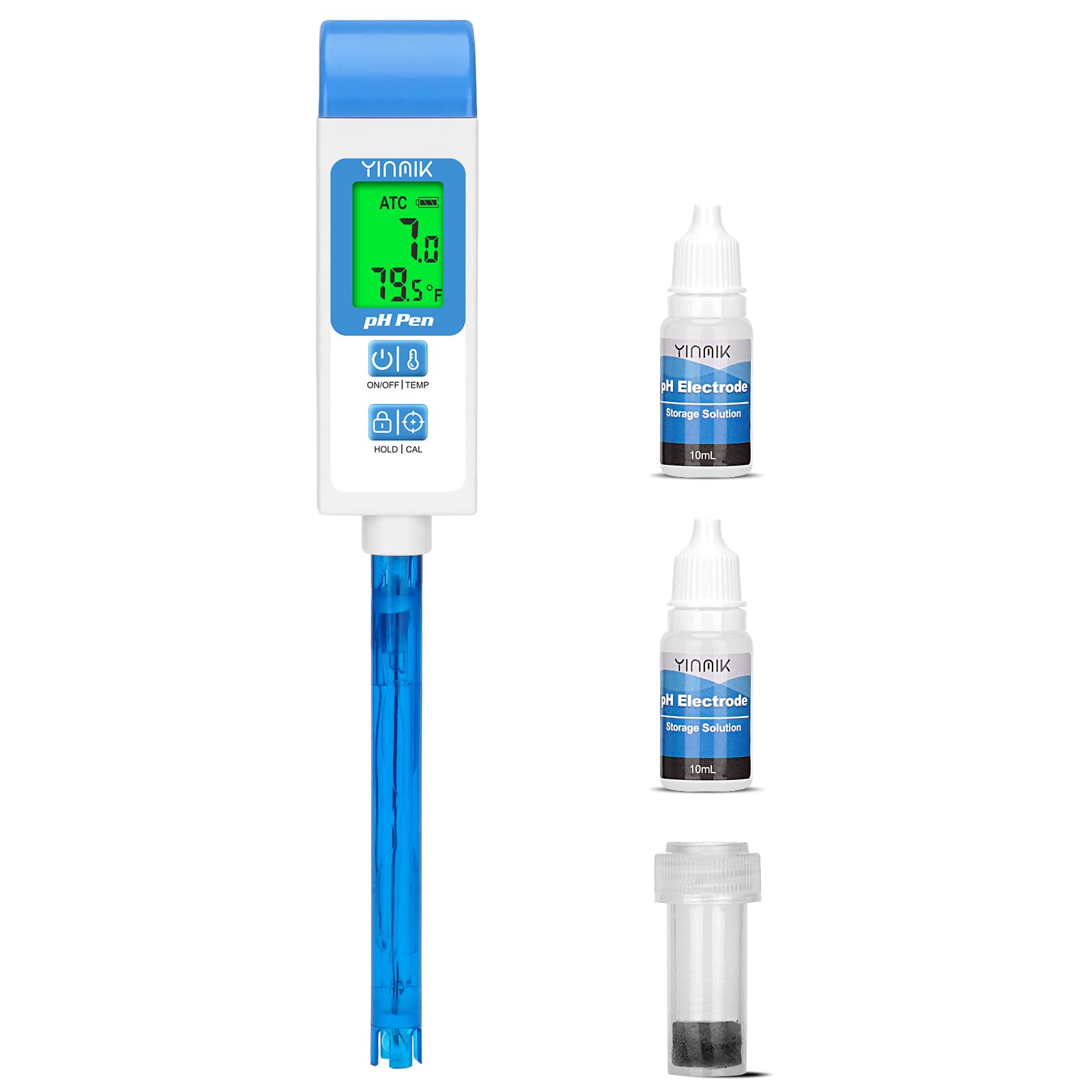 Digital pH Meter - Test Food, Kombucha & More -1