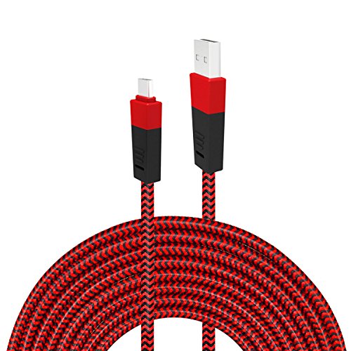 Type C USB Charge Cable, MIVINE 10Ft Nylon Braided USB C Fast Charging Cable for Galaxy Note 10 9 8 S10 S9 S8 Oneplus 5 6 7 Pro Google Pixel 3 2 XL LG G8 G7 G6 V40 V30 Nintendo Switch