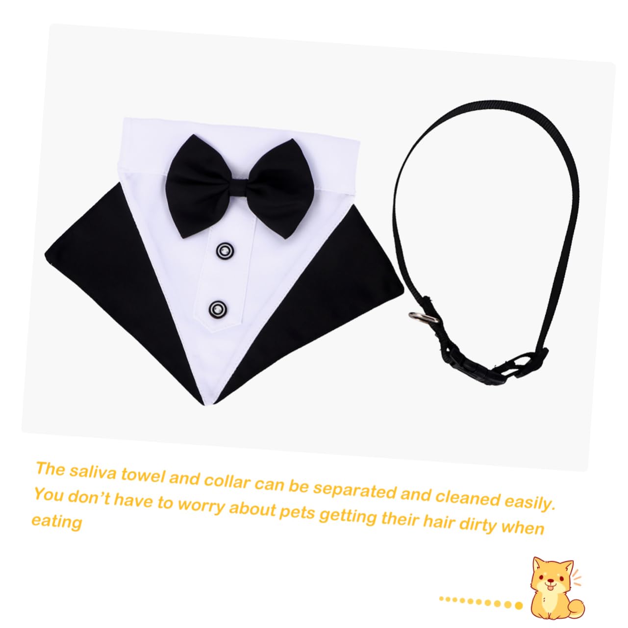 Beaupretty 3ensembles Bandana Triangulaire pour Chien Écharpe Stylée avec Nœud pour Événements Extérieurs Et Fêtes