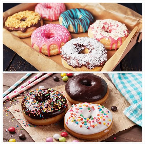 12-Cavity Nonstick Donut Pan Baking Ring Doughnut Pans for Bread Muffin Oven Baking Pastries Pan - Thumbnail 7