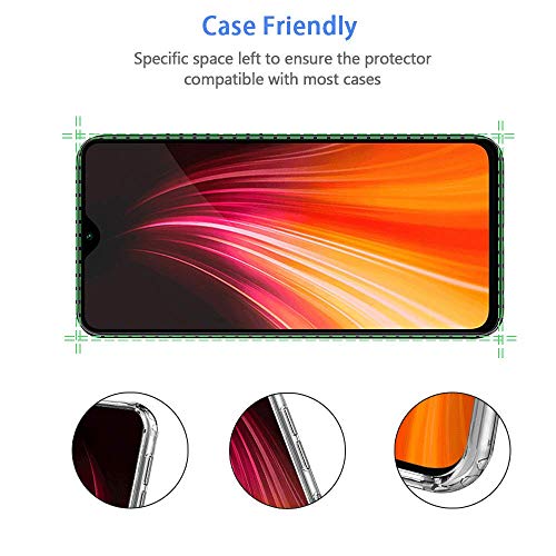 Image of Zitel Screen Protector for Redmi Note 8 Tempered Glass Edge-to-Edge 6D Screen Guard With Installation Kit