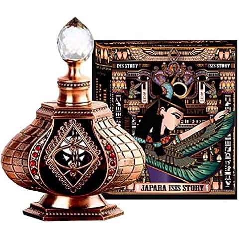 JAPARA ISIS STORY Egyptian Perfume Oil Original From Egypt 8 ml/ 0.27 fl oz. Cover