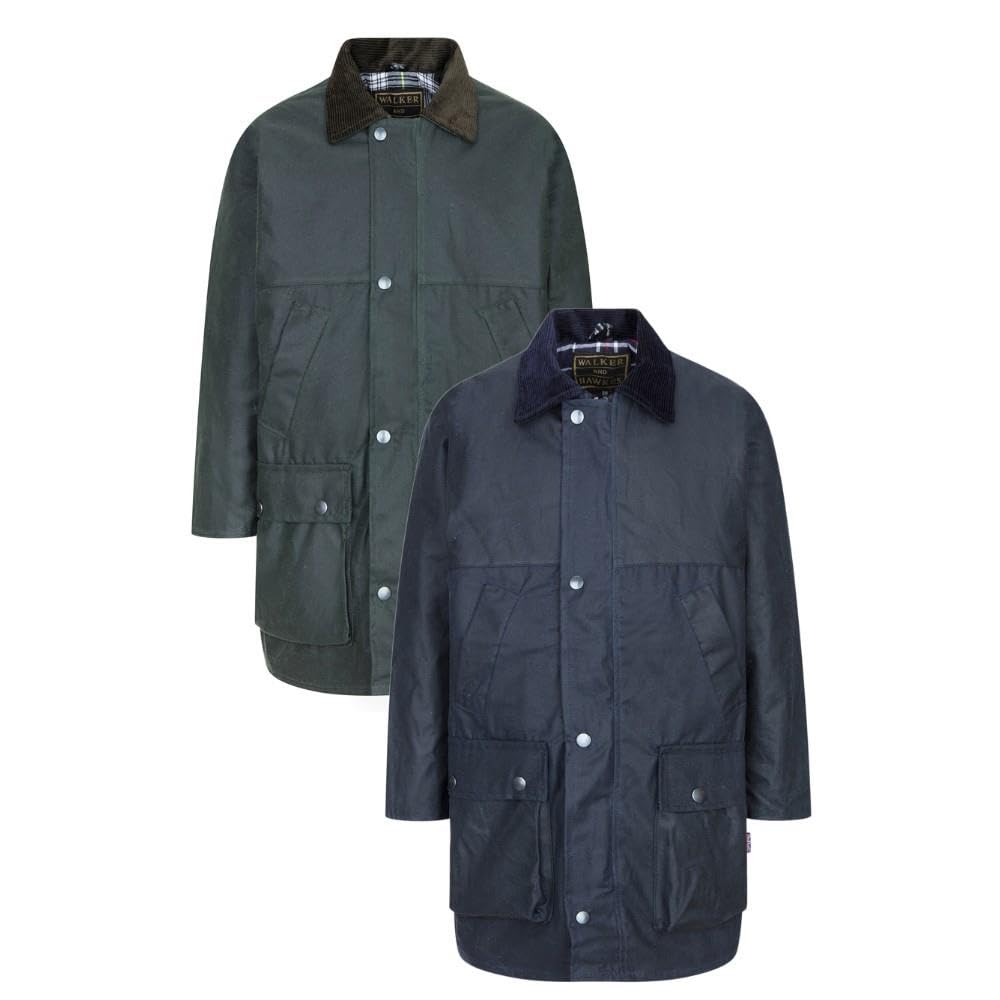 WALKER AND HAWKES - Giacca Imbottita in Cera per Bambini