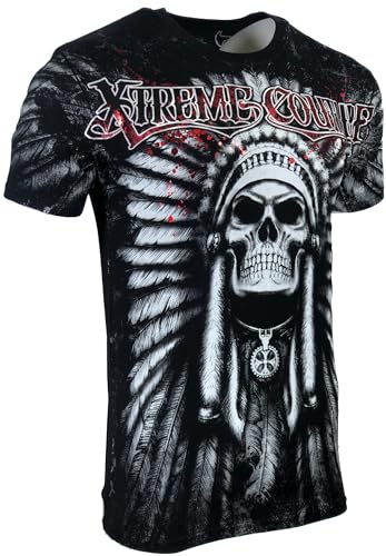 Xtreme Couture by Affliction Men's Short Sleeve T-Shirt Chief Motor Club4