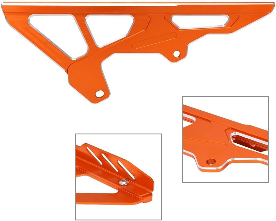 SIKUAI Motorbike case saver Chain Guard Cover Protection, Orange CNC Sprocket Cain Guard Protector for Sur-Ron Light Bee S and X Segway X160 X260