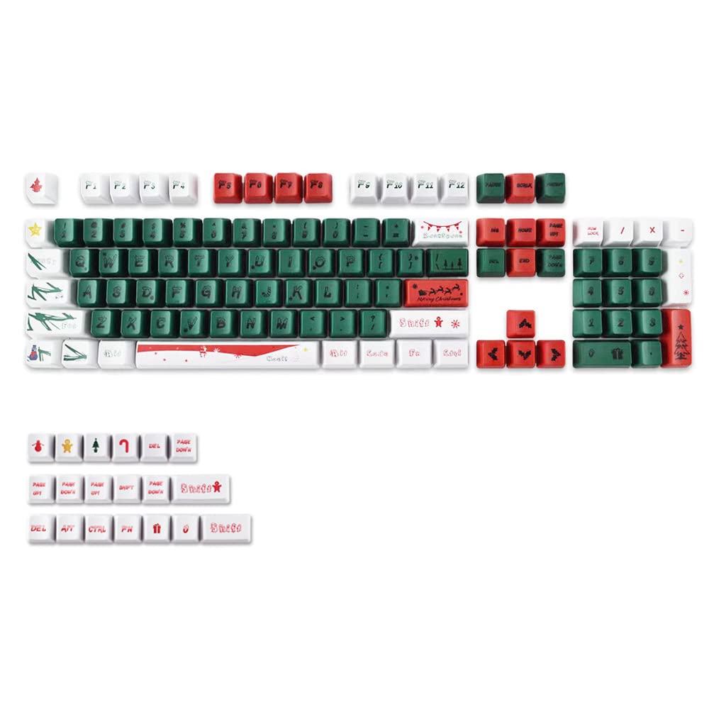 Buy Keycaps 123 Gaming Mechanical Keyboard Bundle, Customized PBT OEM Profile with Keycap Puller