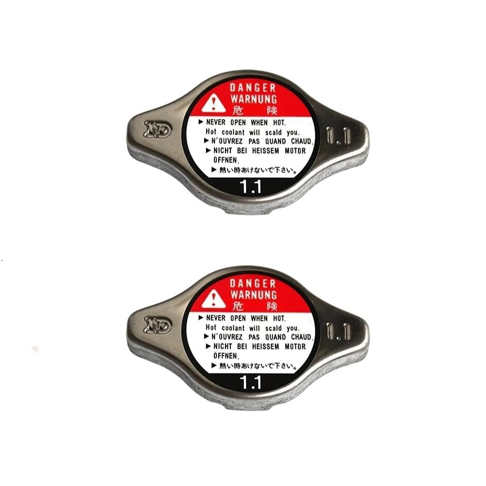 Photo 1 of 2 Pack Engine Radiator Cap Cover 1.1, Replacement Compatible with Suzuki GSX-R600 R750 R1000 1997-2016, RM 80 85 125 250 Z250 Z450 1986-2016, V-Strom DL650 DL1000, TL1000R TL1000S, Replaces 17730-08J0