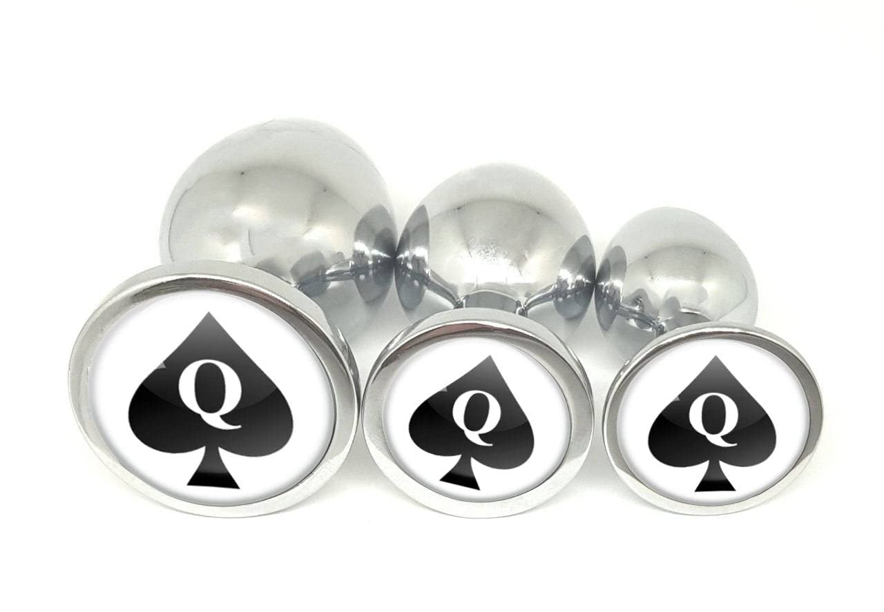 Plug Emporium Queen of Spades Logo Butt Plug for BBC Lover Hotwife :  Amazon.com.au: Everything Else